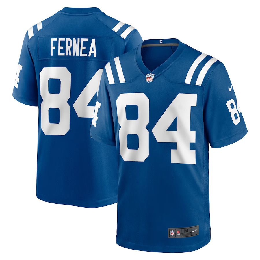 Men Indianapolis Colts #84 Ethan Fernea Nike Royal Player Game NFL Jersey->customized nfl jersey->Custom Jersey